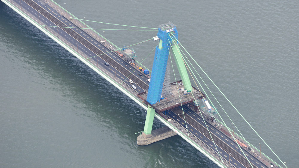 Severinsbrücke, Stadt Köln Tiefenbach Gruppe